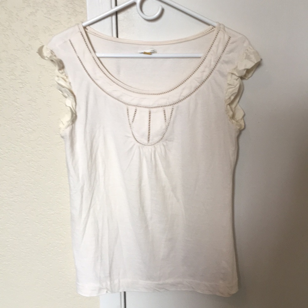 Cream T-shirt